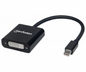 Manhattan DisplayPort Mini - DVI-I AV adaptér černý (152549)