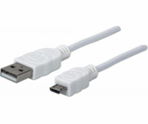 Manhattan USB 2.0 A-St. USB kabel > micro-B-St. 1,0 m (32...