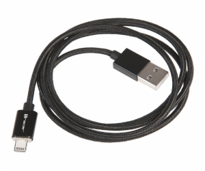 Tracer USB-A – Lightning kabel 1 m černý (TRAKBK46274)