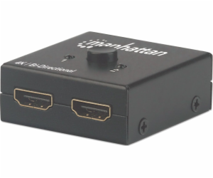 Manhattan HDMI Splitter/Switch 2-Port, Bi-Dir., Black, Di...