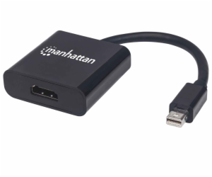 MANHATTAN Adapter mini DP na HDMI, aktivní, černá