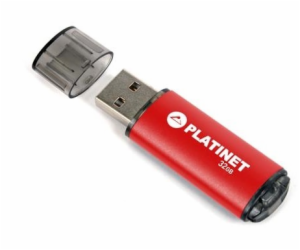 Platinet X-Depo 32GB PMFE32R flashdisk USB 2.0 červený