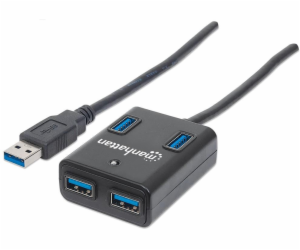 Manhattan USB HUB 4x USB-A 3.0 (162296)