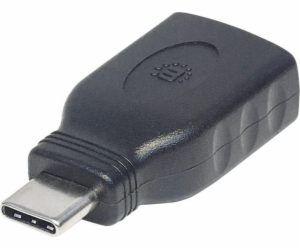 Adapter USB Manhattan USB-C - USB Czarny (354646)