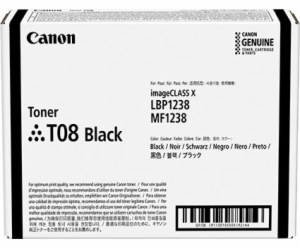 CANON toner T08BK černý pro i-Sensys X 1238P, 1238Pr, 123...