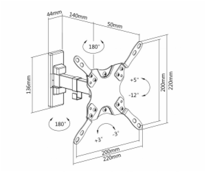 Sbox LCD-221 (13-43/20kg/200x200)