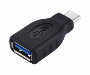 Adaptér USB-C/male - USB3.0 A/female , OTG, černá