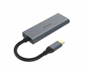 AKASA adaptér 4-In-1 USB Type-C na HDMI 4K@30Hz, USB Type...