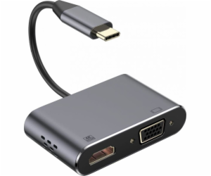 Platinet PMMA9832 PLATINET adaptér USB-C na HDMI 4K 30Hz ...