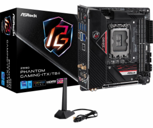 ASRock Z690 Phantom Gaming-ITX/TB4 ASRock Z690 Phantom Ga...