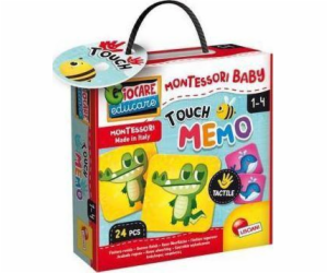 Hračka Liscianigioch Montessori Baby Touch - Pexeso