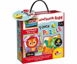 Hračka Liscianigioch Montessori Baby Touch - Puzzle