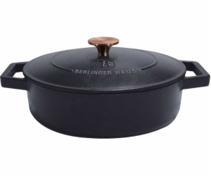 BerlingerHaus pekáč litinový s poklicí 26cm BH-6493 Black...