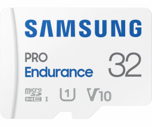 Samsung micro SDXC karta 32GB PRO Endurance + SD adaptér