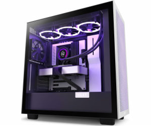 NZXT skříň H7 Flow edition / ATX / 2x 120 mm fan / USB-C ...