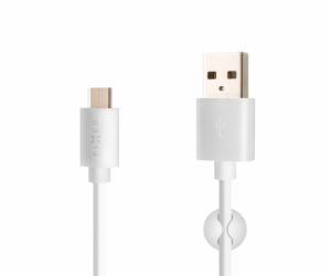 Fixed 2m USB-C kabel, bílý FIXD-UC2M-WH