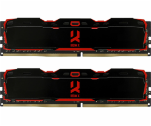 GOODRAM DIMM DDR4 16GB (Kit of 2) 2666MHz CL16 IRDM X Černá