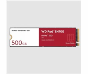 WD RED SSD NVMe 500GB PCIe SN700, Geb3 8GB/s, (R:3430/W:2...