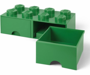 LEGO Room Copenhagen Brick Drawer 8 box green (RC40061734)