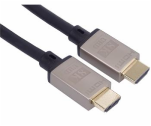 Kabel Ultra High Speed HDMI 2.1 8K@60Hz, 4K@120Hz kovové ...