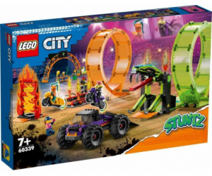 LEGO City Stuntz 60339 Double Loop Stunt Arena