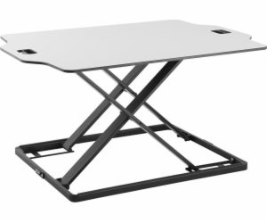 Ergo Office ultra thin sit/stand desk converter  white  w...