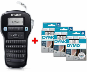 Dymo LabelManager 160 QWERTY +3xS0720530 Tiskárna samolep...