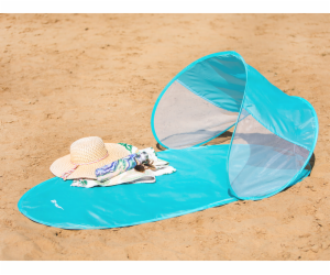 Tracer 46932 Beach pop up mat blue with shelter