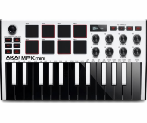 Akai MPK MINI MK3 WHITE - USB ovládací klávesnice