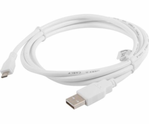 Lanberg CA-USBM-10CC-0018-W USB cable 1.8 m USB 2.0 Micro...