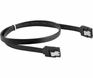 LANBERG SATA III datový kabel (6GB/S) F / F 50cm, kovová ...