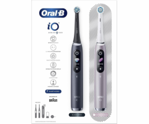 ELEKTRICKÝ ZUBNÍ KARTÁČEK BRAUN ORAL-B IO 9N SET DUO BLAC...