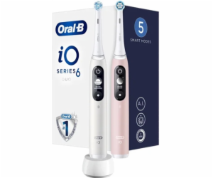 Oral-B iO6 Series Duo Pack White/Pink