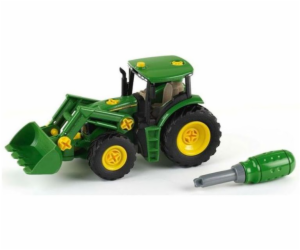 KLEIN 3903 traktor JOHN DEERE 6215R s čelním nakladačem a...