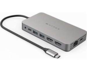 Hyper Dual 4K HDMI 10-in-1 USB-C, dokovací stanice