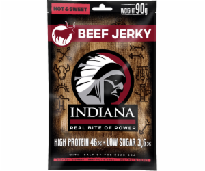 INDIANA Jerky hovězí Hot & Sweet ZIP 90g