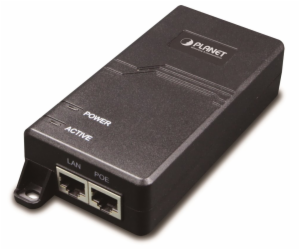 Planet POE-163 PoE injektor IEEE802.3at, 30W, 1000Base-T,...