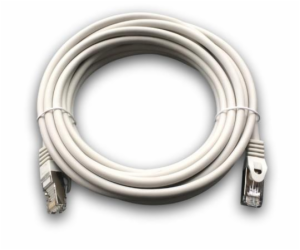 DATACOM Patch cord S/FTP CAT6A 5m šedý