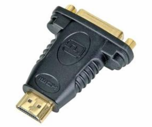 PremiumCord adaptér HDMI A - DVI-D M/F, pozlacené konektory