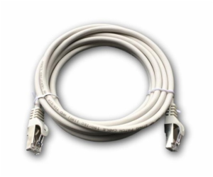 DATACOM Patch cord S/FTP CAT6A 3m šedý