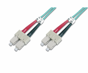 Digitus Fiber Optic Patch Cord, SC to SC Multimode 50/125...