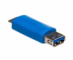 Akyga adaptér USB-A3.0/microUSB-B 3.0/ABS/modrá