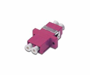 Digitus LC/LC Coupler, OM4, Color RAL 4003 Zirconia Ceram...