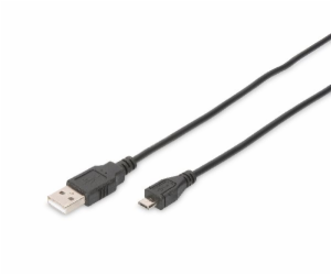 Digitus USB 2.0 connection cable, type  A - micro B M/M, ...