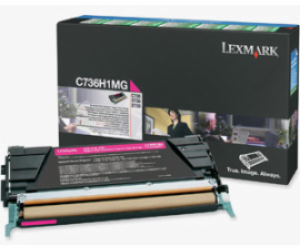 Lexmark C736, X736, X738 Magenta High Yield Return Progra...