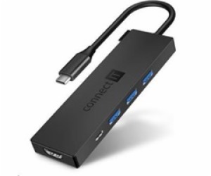 CONNECT IT USB-C hub, 5v1 (USB-C,3xUSB-A,HDMI), externí, ...