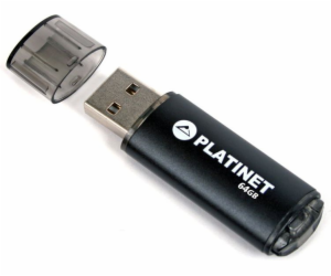 PLATINET PENDRIVE USB 2.0 X-Depo 64GB BLACK PMFE64