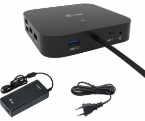 i-tec USB-C HDMI DP Docking Station, Power Delivery 100 W...