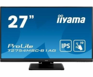 27" iiyama T2754MSC-B1AG: IPS,FHD,AG,10P,HDMI,repr