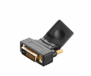 Akasa AK-CBHD16-BK AKASA - úhlová redukce DVI-D na HDMI